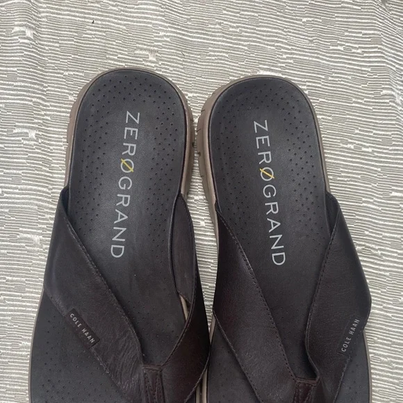 Cole Haan Men's Dark Brown Sandals - Picture 1 of 6